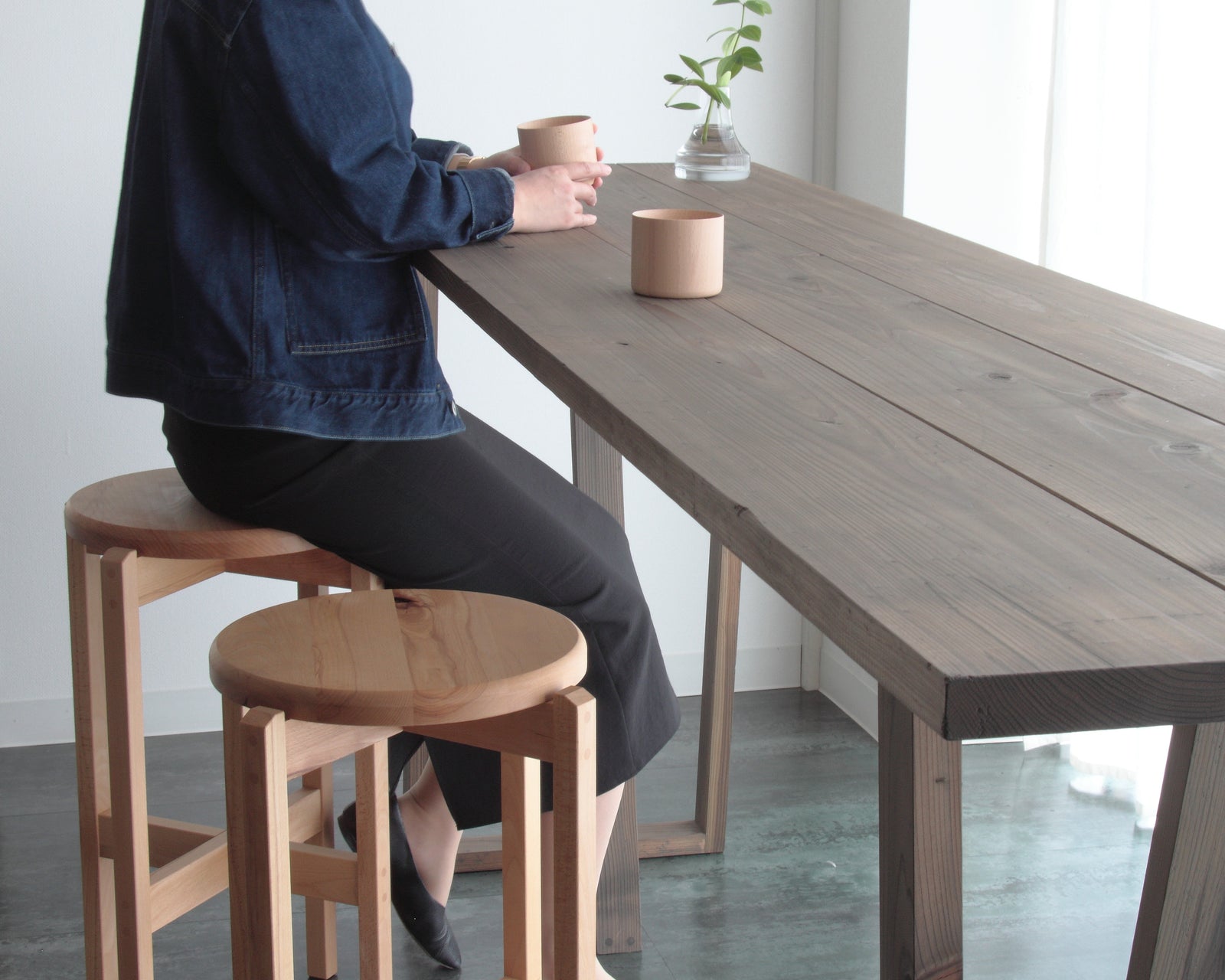 まかない'ハイ'スツール – 朝倉家具